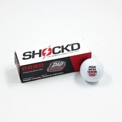 BUY 3 GET 1 FREE BUNDLE - SHOCK'D Golf Balls